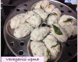 A picture of step 2 of Varagarisi upma kozhukkattai.
