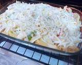 Foto del paso 10 de la receta: Mini penne en salsa bechamel con salteado de tiras de pechuga