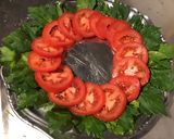 Une image de l'étape 4 de Salade de céleri branche aux tomates,mozzarella di buffala et persil.