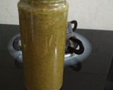 A picture of step 4 of Kacchi kerri Panna.
