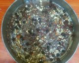 A picture of step 14 of Zebra bread pudding.