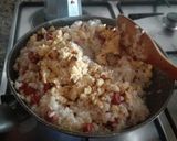 Foto del paso 2 de la receta: Arroz y estrellitas a las dos delicias