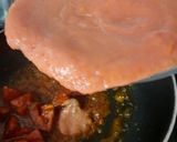 A picture of step 2 of Kadai paneer (jain).