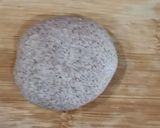 A picture of step 1 of Ragi Roti and Vaal Beans Subji.