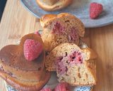 Une image de l'étape 3 de Coeurs moelleux à la framboise.