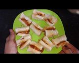 A picture of step 4 of Chicken swiss roll.