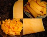 Foto del paso 1 de la receta Pastel de calabaza, con setas y jamón
