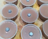 Foto langkah ke 3 dari resep Pudding Coklat Saus Vla Instan (Nyoklat Banget).