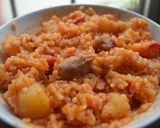 Foto del paso 4 de la receta: Guiso de Arroz con Salchicha parrillera