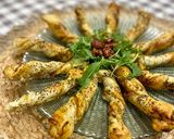 Foto del paso 6 de la receta: Lacitos de hojaldre con pesto rosso
