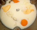 Une image de l'étape 1 de Clafoutis pommes/poires au cook expert.