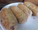 A picture of step 4 of Sig's Baked Rolled Schnitzel.