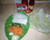 Foto langkah ke 1 dari resep Sawi Gulung Isi Tahu Saus Asam Manis.