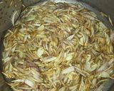 A picture of step 2 of Chana biryani.
