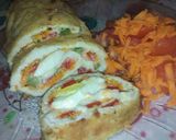 Foto del paso 9 de la receta: Arrollado de pollo al horno 🍗
