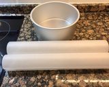 Foto del paso 3 de la receta Tarta de queso y turrón de Jijona con crema de limón