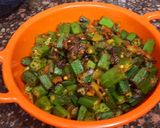 भिंडी प्याज़ वाली (bhindi pyaz wali) in recipe Hindi ) रेसिपी चरण 9 फोटो