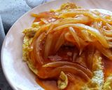 A picture of step 9 of Sweet and Sour Omelette.