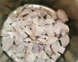 Hình bước làm 1 của món Chè khoai cao