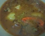 A picture of step 10 of Mutton Aloo Beans Ka Salan.