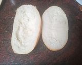 Foto del paso 2 de la receta Bocadillo de tortilla francesa y ensalada