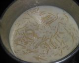A picture of step 2 of Vermicelli seviyan.