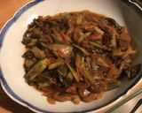 Une image de l'étape 10 de Choy sum sauté oignon ail et tomates.