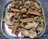 A picture of step 1 of Masala Tea Powder.