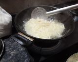 A picture of step 1 of Chinese bhel.