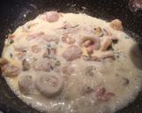 รูปขั้นตอนการทำที่ 2 ของ Seafood pasta with white sauce