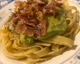 Foto del paso 3 de la receta: Tallarines con salsa de aguacate y jamón 🍝🥑