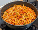 Foto del paso 5 de la receta: Macarrones con chorizo oreado a la cerveza
