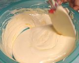Foto langkah ke 5 dari resep PANDAN SPONGE CAKE| LEMBUT SELEMBUT OGURA CAKE,METODE ALL IN ONE.
