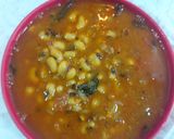 A picture of step 2 of Lobia curry 🍛.