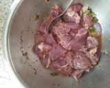 A picture of step 2 of TAWA kaleji.