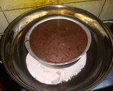 A picture of step 7 of Chocolate Biscuit Cake.