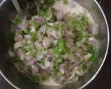 A picture of step 2 of Open sandwich.