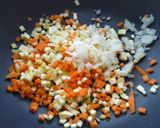 Une image de l'étape 1 de Bolognaise de poisson.