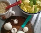 Foto del paso 4 de la receta: Zapallito rellenos con soja texturizada y hongos