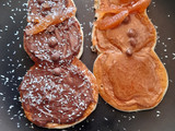 Χριστουγεννιάτικα pancakes🎄🍯🍫 (Χιονάνθρωποι)