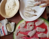 Foto del paso 1 de la receta: Camarones rellenos de queso crema 🍤🍤