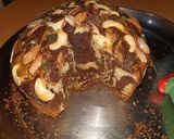 जेब्रा नटस केक (zebra Nuts cake recipe In Hindi) रेसिपी चरण 7 फोटो