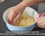 Foto langkah ke 5 dari resep No Oven No Mixer Choco Milk Bread.