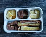 Foto langkah ke 3 dari resep Roti Tawar Kering Air Fryer | Bekal anak.