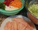 Foto del paso 1 de la receta: Pollo al wok