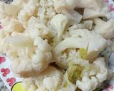 Foto del paso 1 de la receta: Fideos al morrón con coliflor
