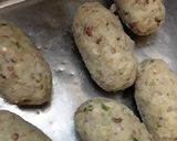 A picture of step 5 of Hummus peanut kebabs.
