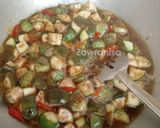 Foto langkah ke 4 dari resep Terong hijau bulet kecap  (pedas manis).