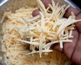 A picture of step 2 of Sweet potato puttu.