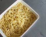 Spaghetti with Mushroom Sauce langkah memasak 1 foto